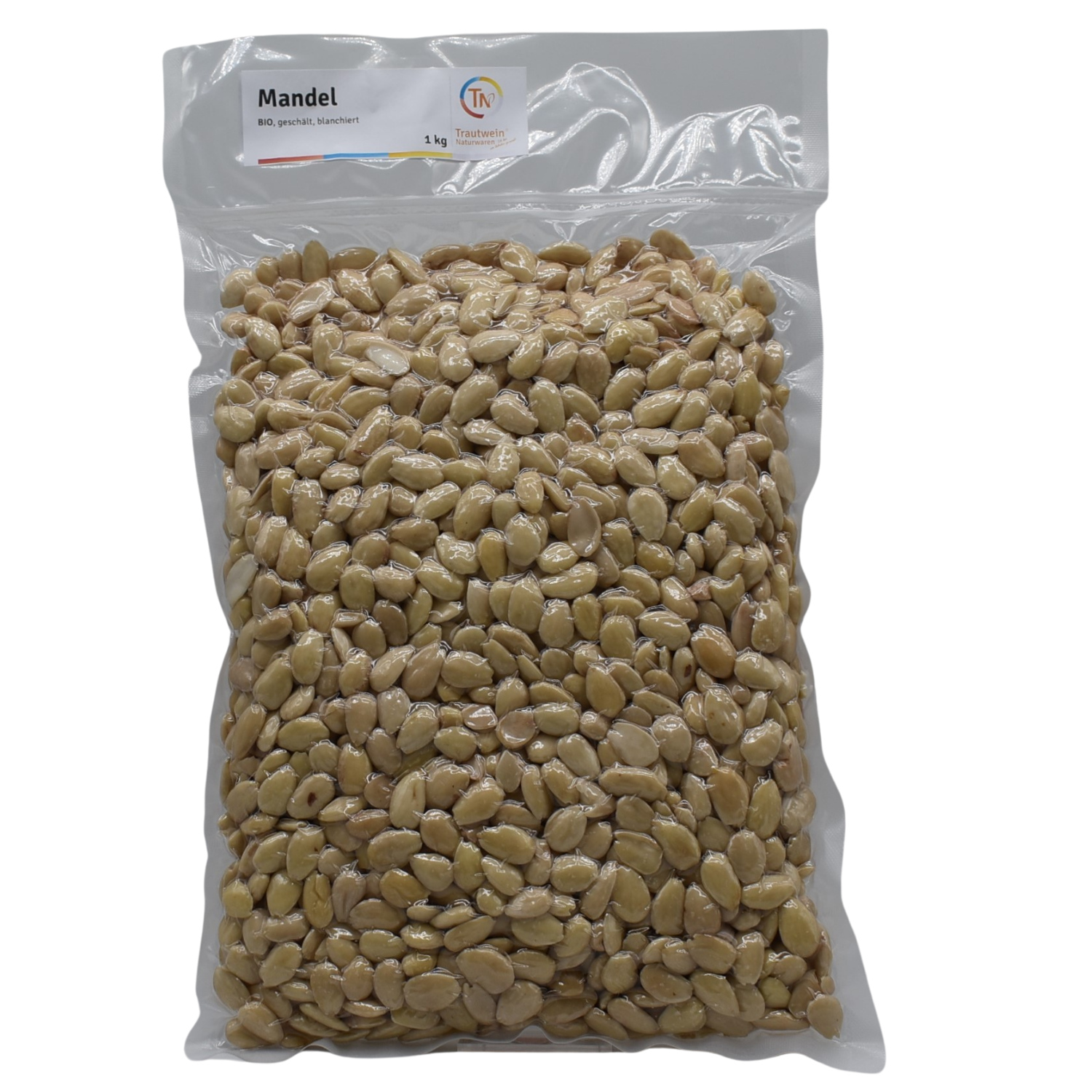 Mandeln BIO, 1 kg, europäische, blanchiert