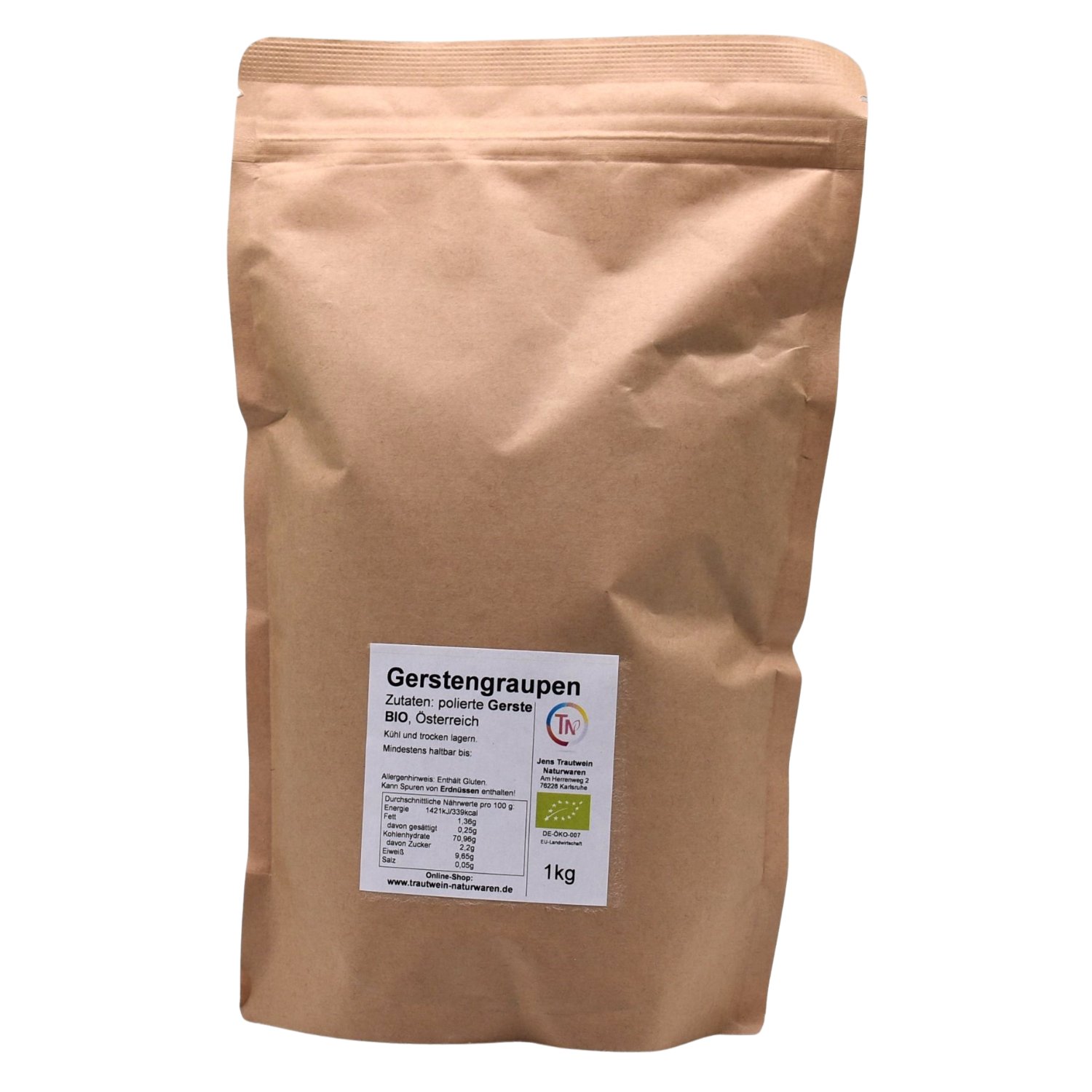 Gerstengraupen BIO, 1 kg